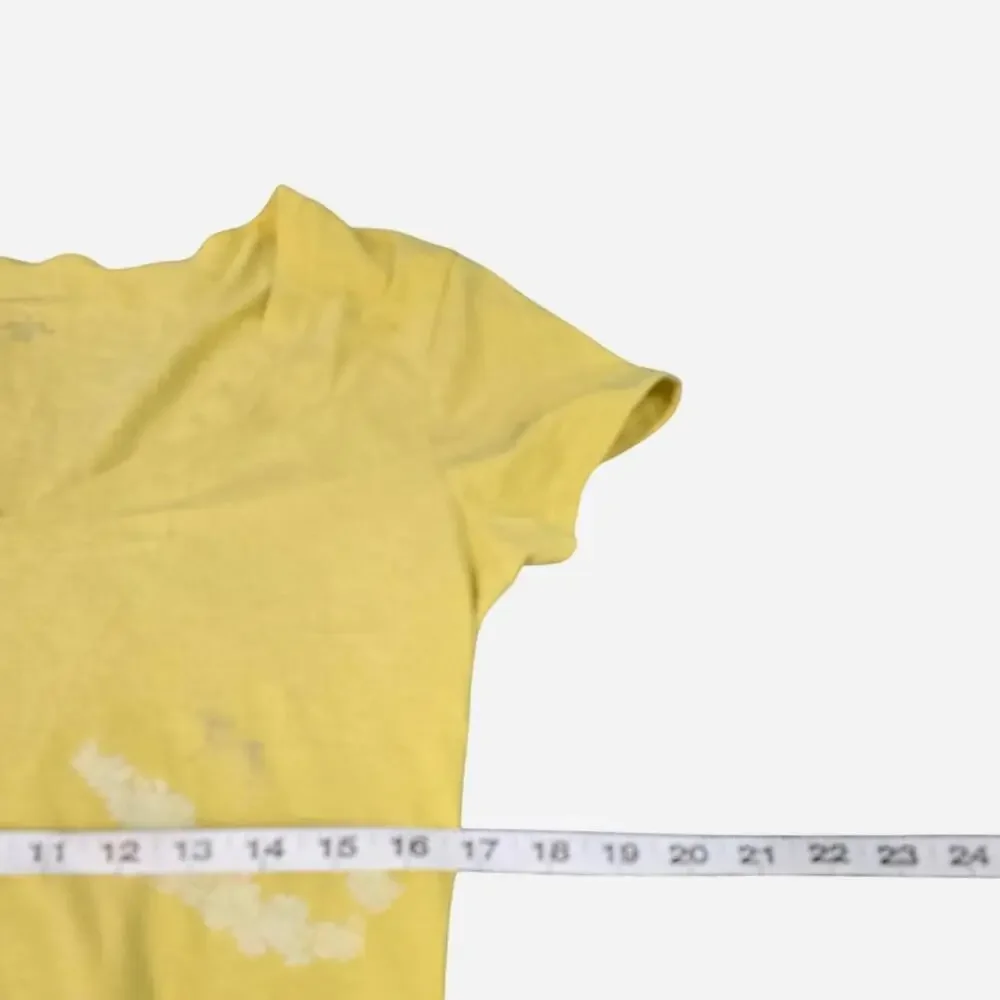 Banana Republic Women's yellow grey T-shirts